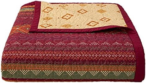 H HIEND ACCENTS Super King Quilt Set with Pillow Shams