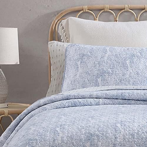 Tommy Bahama Queen Quilt Set with Reversible Design