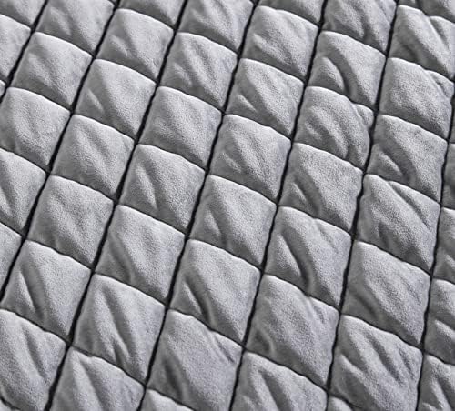 Vera Wang Queen Quilt Set Charcoal Grey
