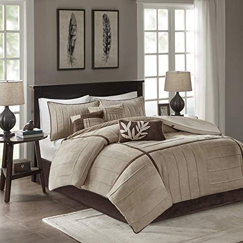 Madison Park Dune Suede Comforter Set 7 Piece
