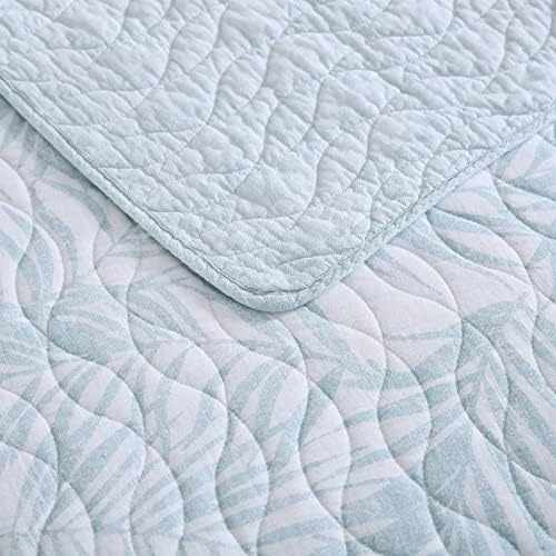 Tommy Bahama Twin Quilt Set with Matching Shams