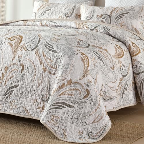 Wongs Bedding Boho Quilt Set Queen Size