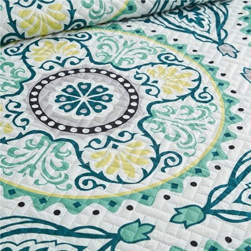 Quilt King Bedding Set 3 Piece Soft Microfiber