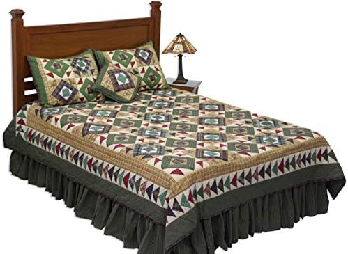 Patch Magic Prairie Road Twin Quilt Set of 3