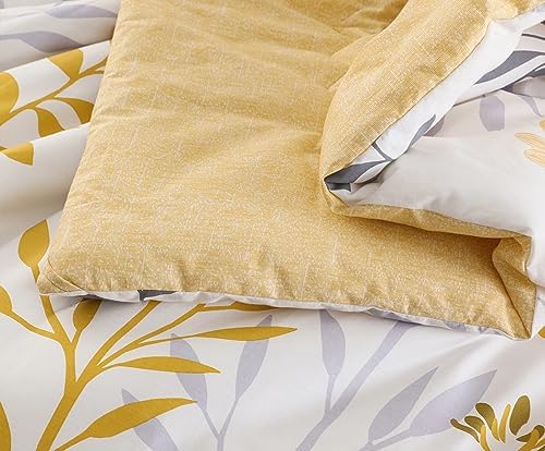 SLEEPBELLA 600 Thread Count Cotton Comforter Set 3Pcs