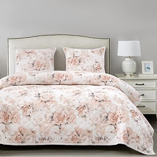 HiEnd Accents Colette 3 Piece Quilt Set Super King