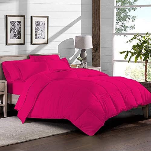 Restilon All Season 1000 Series Cooling Comforter Set Hot Pink Super King