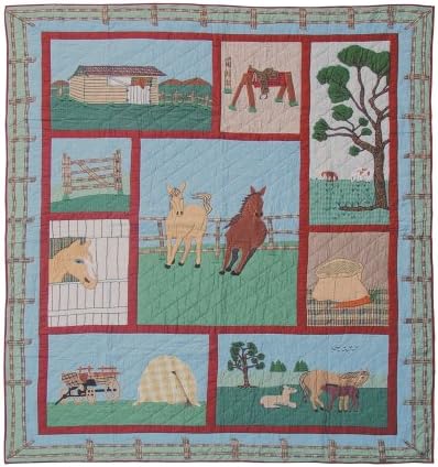 Patch Magic Dobbins Number Queen Quilt Set