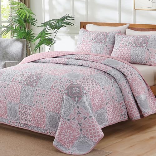 Dobuyly Patchwork Quilt Set Queen Size