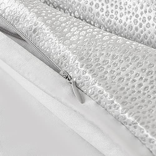 HiEnd Accents Modern Bubble 3 Piece Comforter Set
