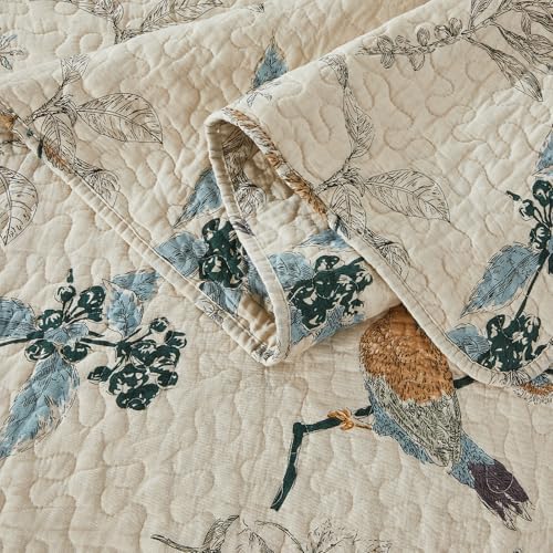 Comforbed Cotton Bird Quilt Set 3-Piece 1