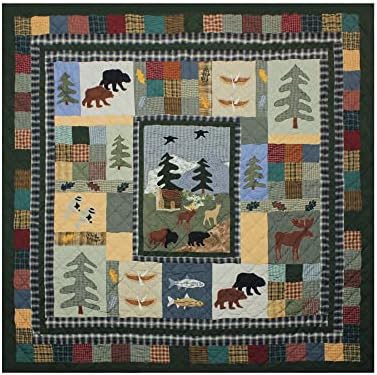 Patch Magic Quilts Up North Woods King Set 1