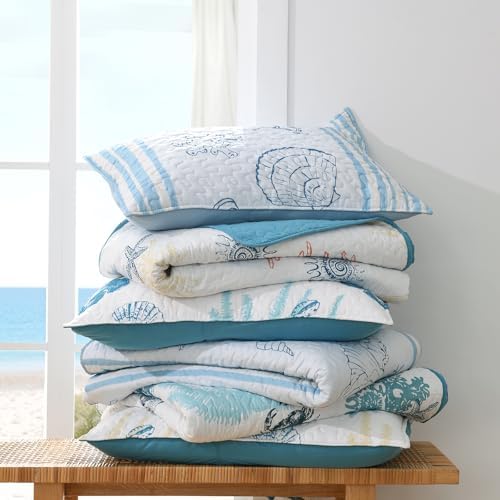 HORIMOTE HOME Coastal Quilt Set King Size