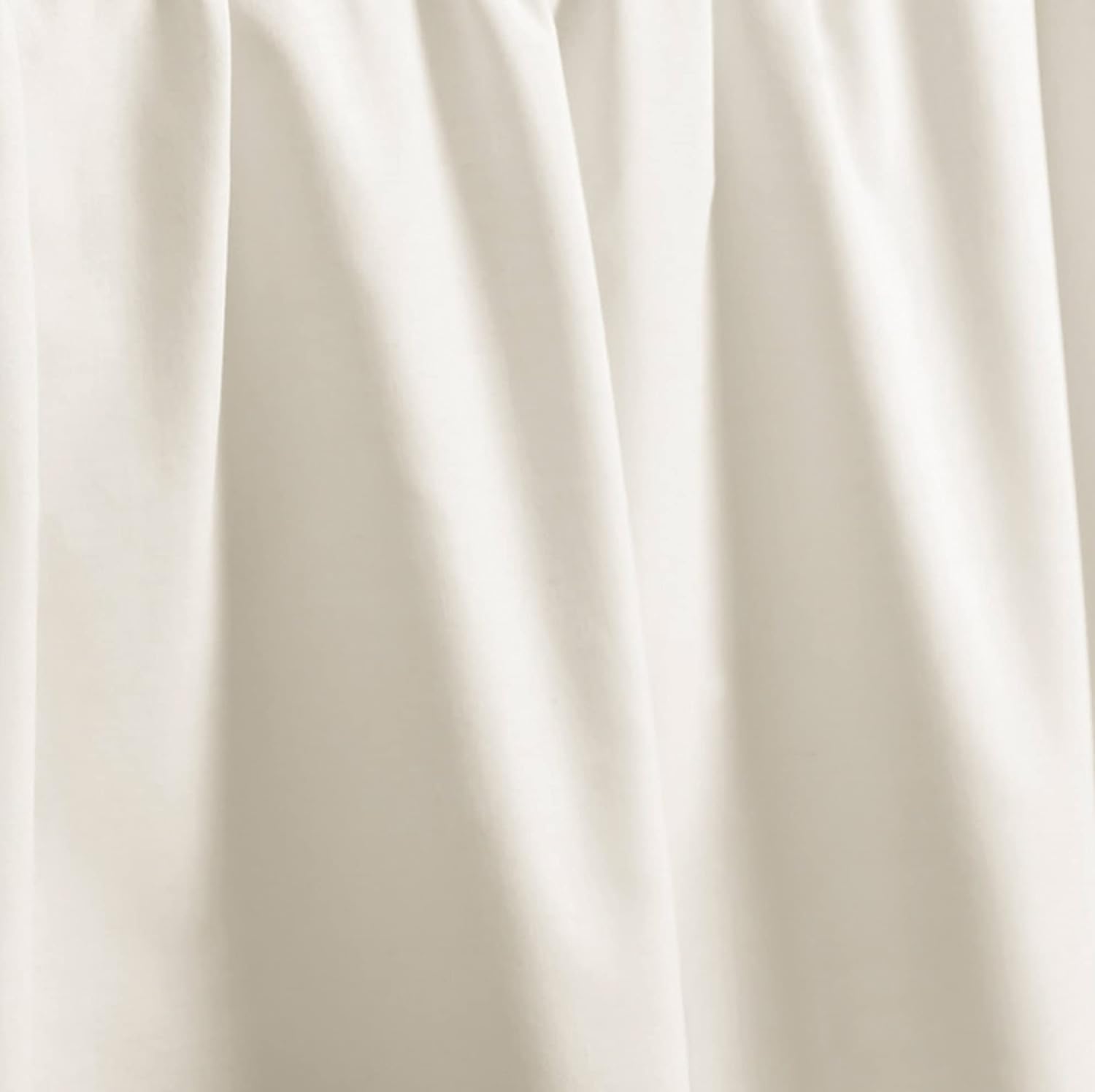 Laura Ashley Solid Ivory Ruffled Bedskirt Twin