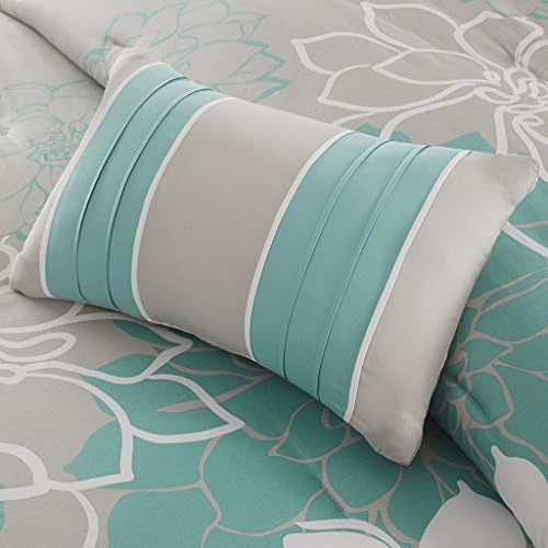 Madison Park Lola Sateen Cotton Comforter Set 7 Piece