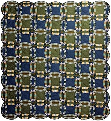 Patch Magic Quilts Chambray Whirl Twin Set 1