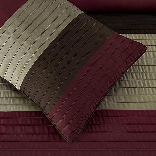 Chezmoi Collection 7-Piece California King Bed-in-a-Bag Set