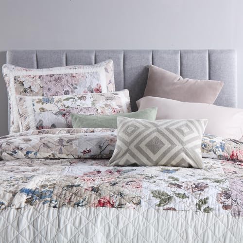 Camandy Cotton Reversible Quilt Bedding Set 3 Pieces King Size