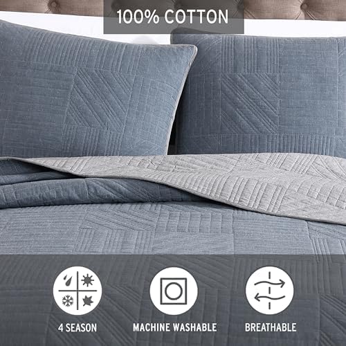 Eddie Bauer King Quilt Set with Matching Shams