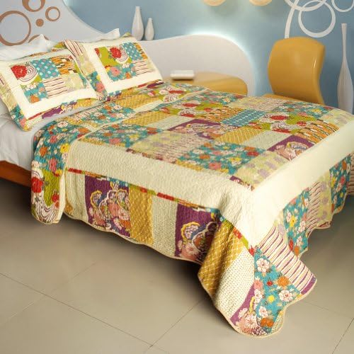 Blancho Memory Piano Cotton Quilt Set