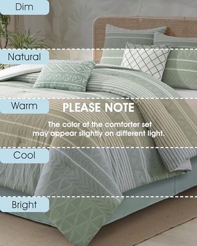 LANCO Cotton Comforter Set California King 1