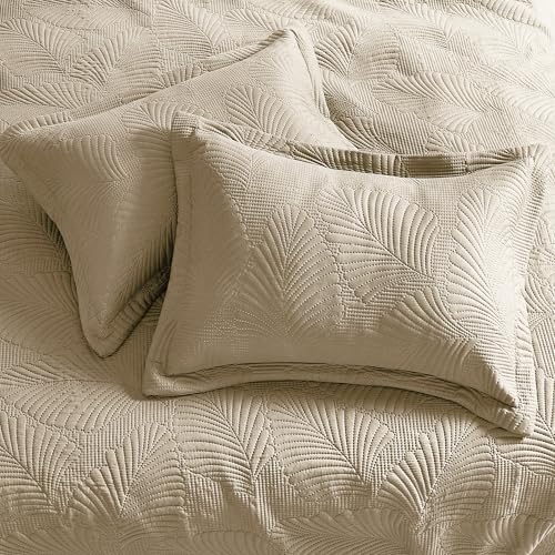 B2EVER Queen Quilt Set with 2 Pillow Shams