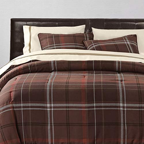 Paseo Road Jackson Rustic Plaid Super King Comforter Set
