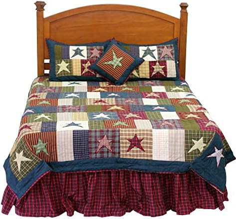 Patch Magic Primitive Sparks Quilt Set 4 Piece