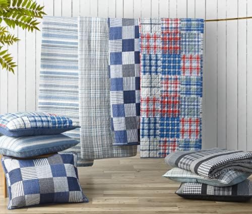 Nautica Queen Quilt Set with Reversible Design