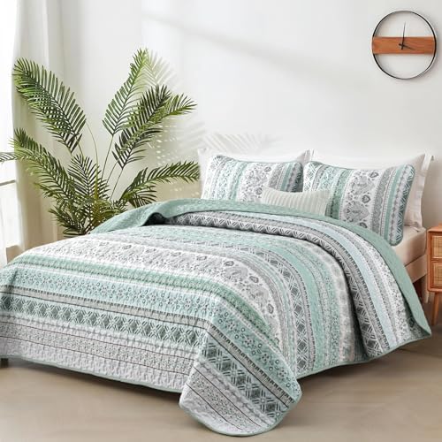 Goodidea Boho Quilt Set Queen Size 3 Piece 1