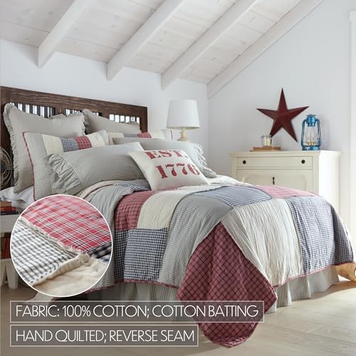 VHC Brands Hatteras Quilt Set 3 Piece