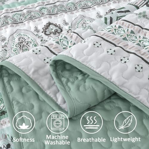 Goodidea Boho Quilt Set Queen Size 3 Piece 1