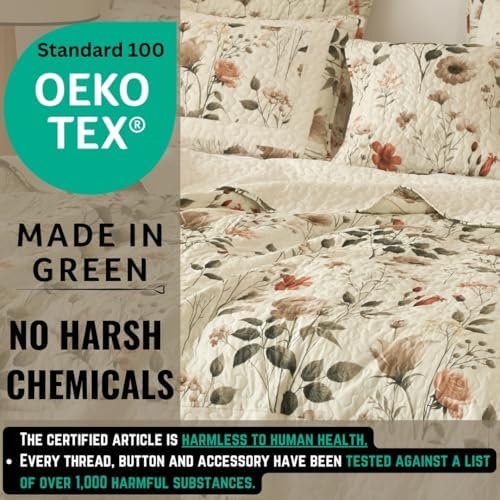 DaDalogy Enchanted Meadow Quilt Set - California King 1