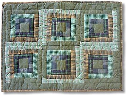 Patch Magic Myrtle Garden Twin Quilt Set 1