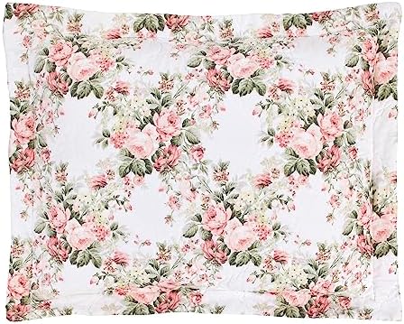 Laura Ashley Queen Quilt Set in Joyce Pink 1