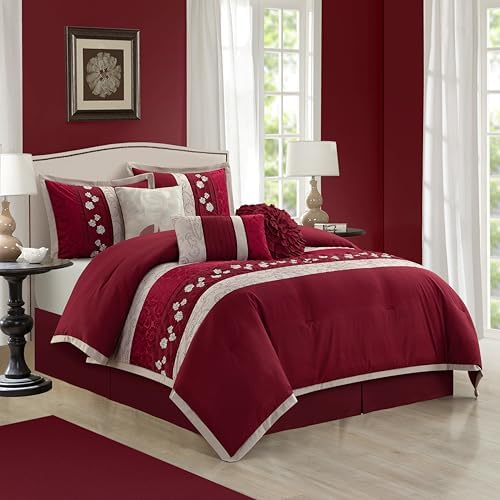 Stratford Park Floral 7-Piece Comforter Set California King