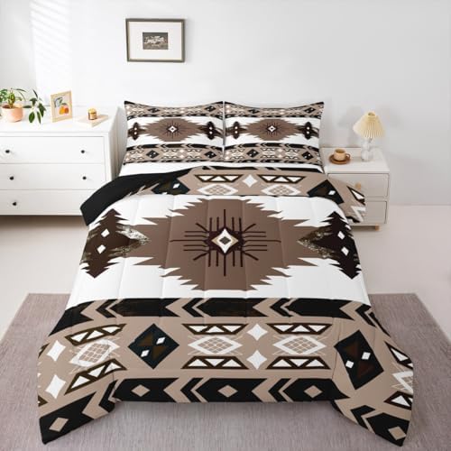 Erosebridal Bohemian Geometric Comforter Set 1