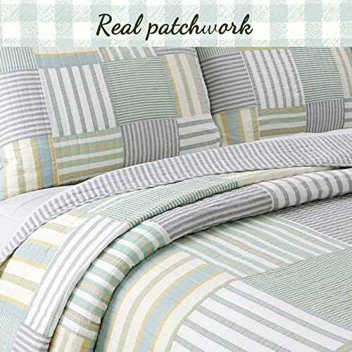 Cozy Line 100 Cotton Reversible Quilt Bedding Set