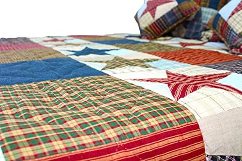 Patch Magic Quilts - Stars and Squares Super King Quilt