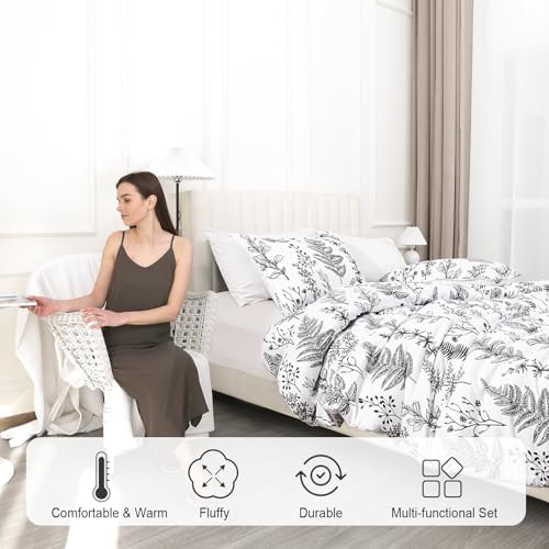 PHF 7-Piece California King Bed in a Bag Comforter Set