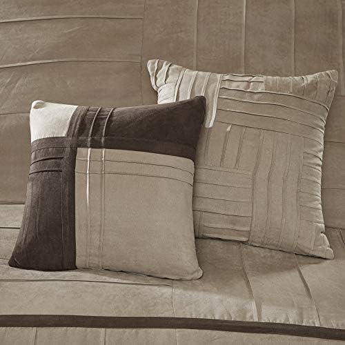 Madison Park Dune Suede Comforter Set 7 Piece