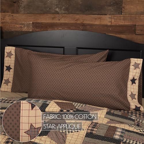 VHC Brands Bingham Star 5 Piece Quilt Set