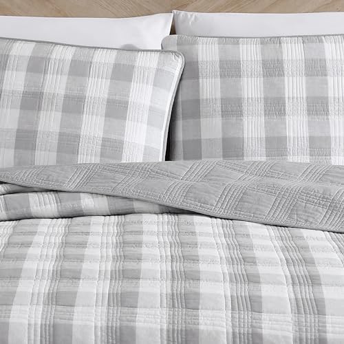 Eddie Bauer Queen Quilt Set - Cotton Reversible with Matching Shams