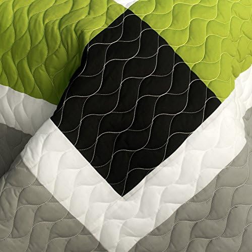 Onitiva Earth Chant 3PC Patchwork Quilt Set Full Queen