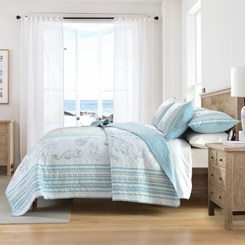 HORIMOTE HOME Coastal Quilt Set King Size