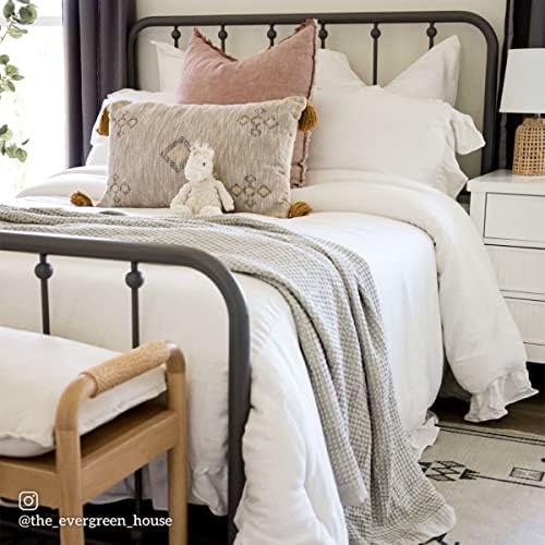 HiEnd Accents Lily Washed Linen Comforter Set 1