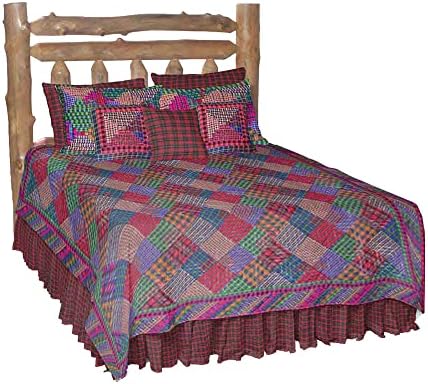 Patch Magic Quilt Set - 4 Piece Hand-Cut Patchwork Cotton