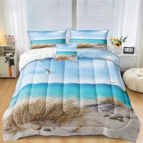 MOVE OVER Ocean Comforter Set 4 Piece California King