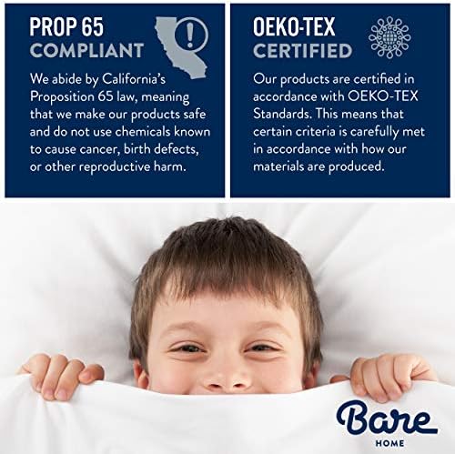 Bare Home Full XL Comforter Set with Sheets and Skirt