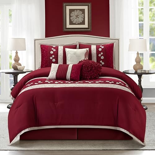 Stratford Park Floral 7-Piece Comforter Set California King